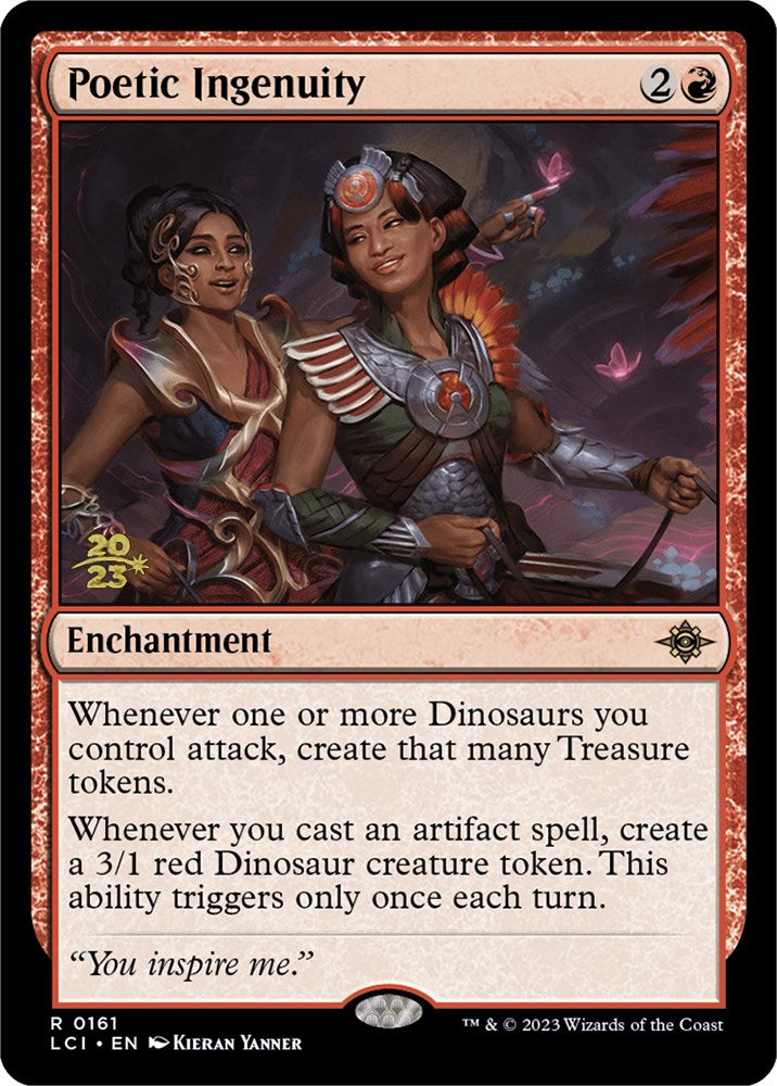 Poetic Ingenuity [The Lost Caverns of Ixalan Prerelease Cards] | Tables and Towers