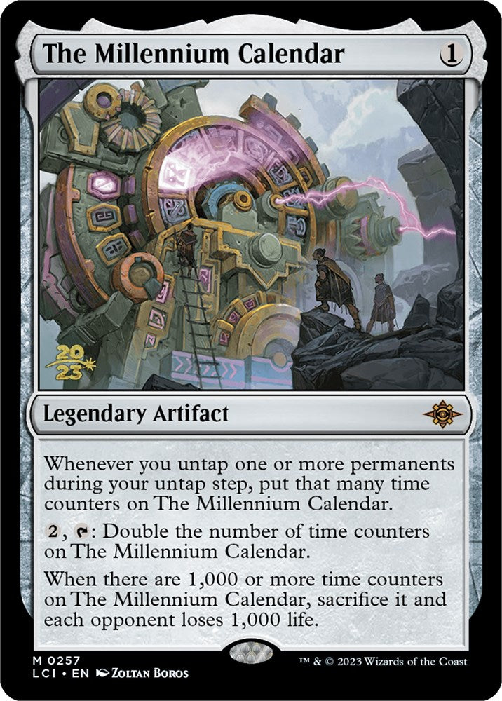 The Millennium Calendar [The Lost Caverns of Ixalan Prerelease Cards] | Tables and Towers