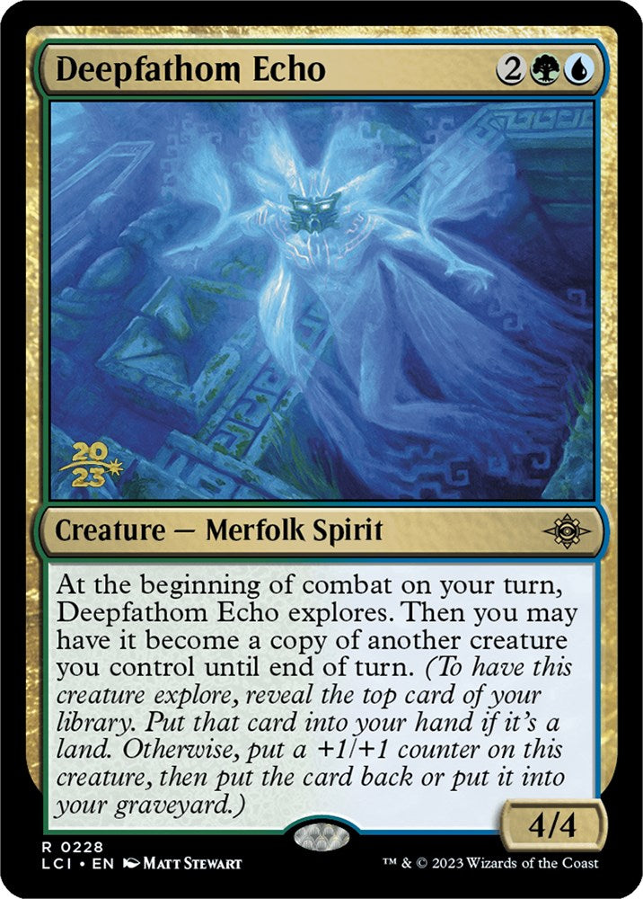 Deepfathom Echo [The Lost Caverns of Ixalan Prerelease Cards] | Tables and Towers