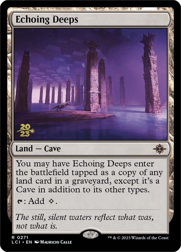 Echoing Deeps [The Lost Caverns of Ixalan Prerelease Cards] | Tables and Towers