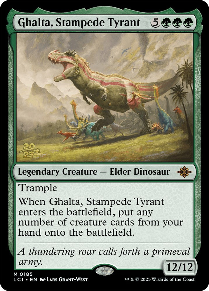 Ghalta, Stampede Tyrant [The Lost Caverns of Ixalan Prerelease Cards] | Tables and Towers