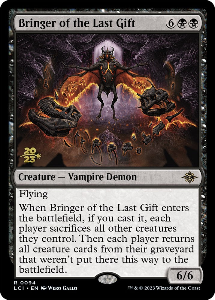 Bringer of the Last Gift [The Lost Caverns of Ixalan Prerelease Cards] | Tables and Towers