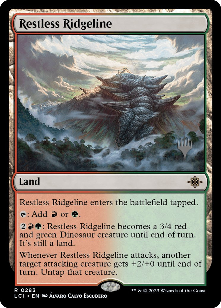 Restless Ridgeline (Promo Pack) [The Lost Caverns of Ixalan Promos] | Tables and Towers