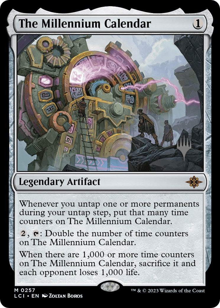 The Millennium Calendar (Promo Pack) [The Lost Caverns of Ixalan Promos] | Tables and Towers