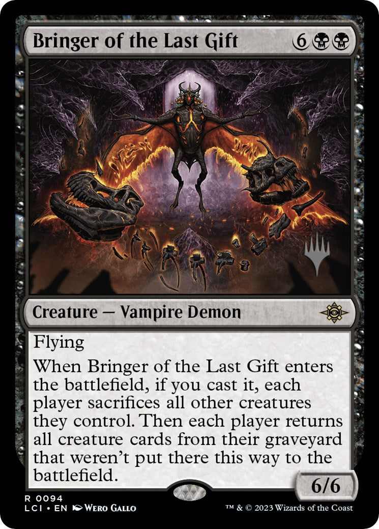 Bringer of the Last Gift (Promo Pack) [The Lost Caverns of Ixalan Promos] | Tables and Towers