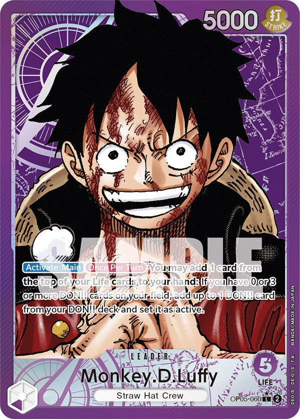 Monkey.D.Luffy (Alternate Art) [Awakening of the New Era] | Tables and Towers