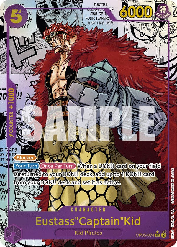 Eustass"Captain"Kid (Alternate Art)(Manga) [Awakening of the New Era] | Tables and Towers