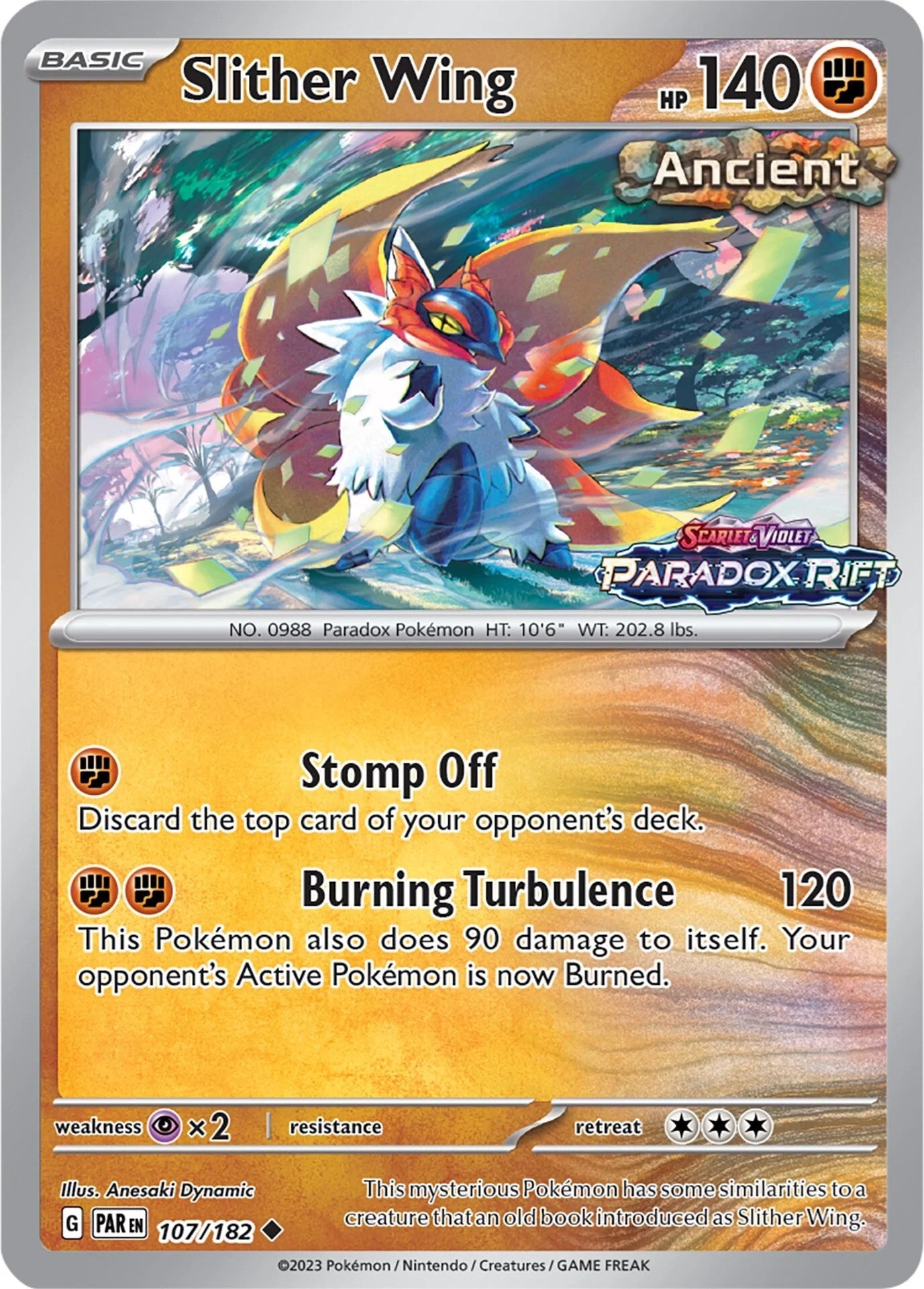 Slither Wing (107/182) (Store Exclusive Promo) [Miscellaneous Cards] | Tables and Towers