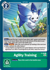 Agility Training [P-106] (Blast Ace Box Topper) [Promotional Cards] | Tables and Towers