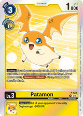 Patamon [P-122] (Tamer Party Pack -The Beginning- Ver. 2.0) [Promotional Cards] | Tables and Towers