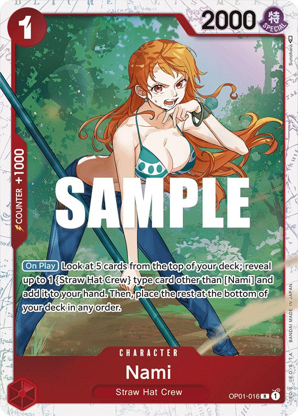 Nami (OP01-016) (Ultra Deck: The Three Captains) [One Piece Promotion Cards] | Tables and Towers