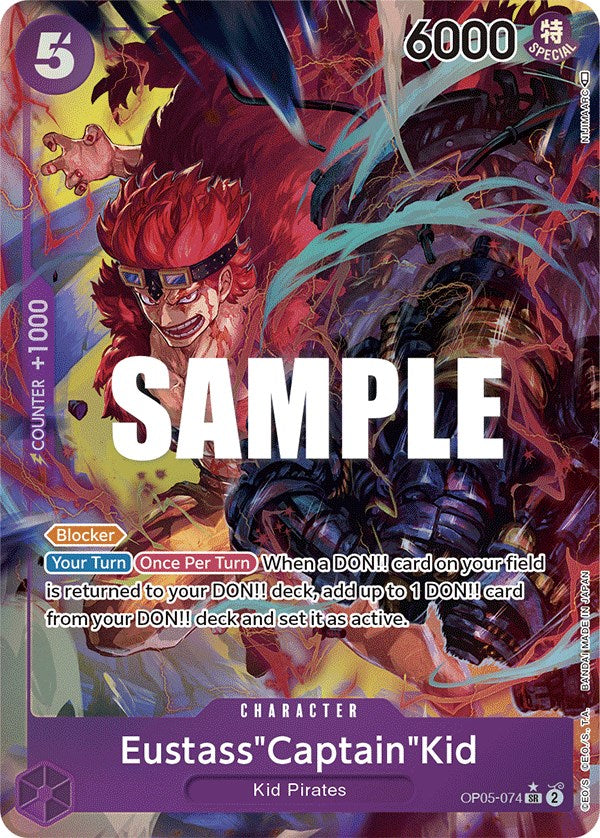 Eustass"Captain"Kid (Alternate Art) [Awakening of the New Era] | Tables and Towers