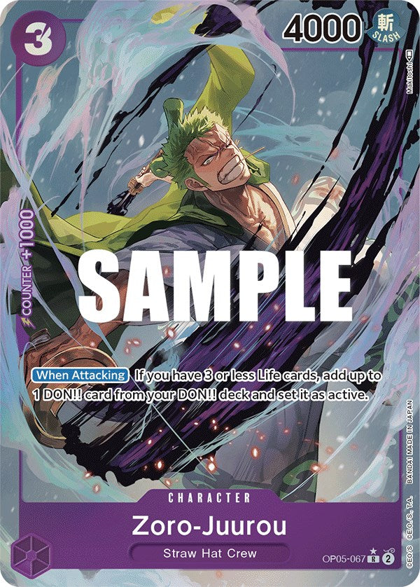 Zoro-Juurou (Alternate Art) [Awakening of the New Era] | Tables and Towers