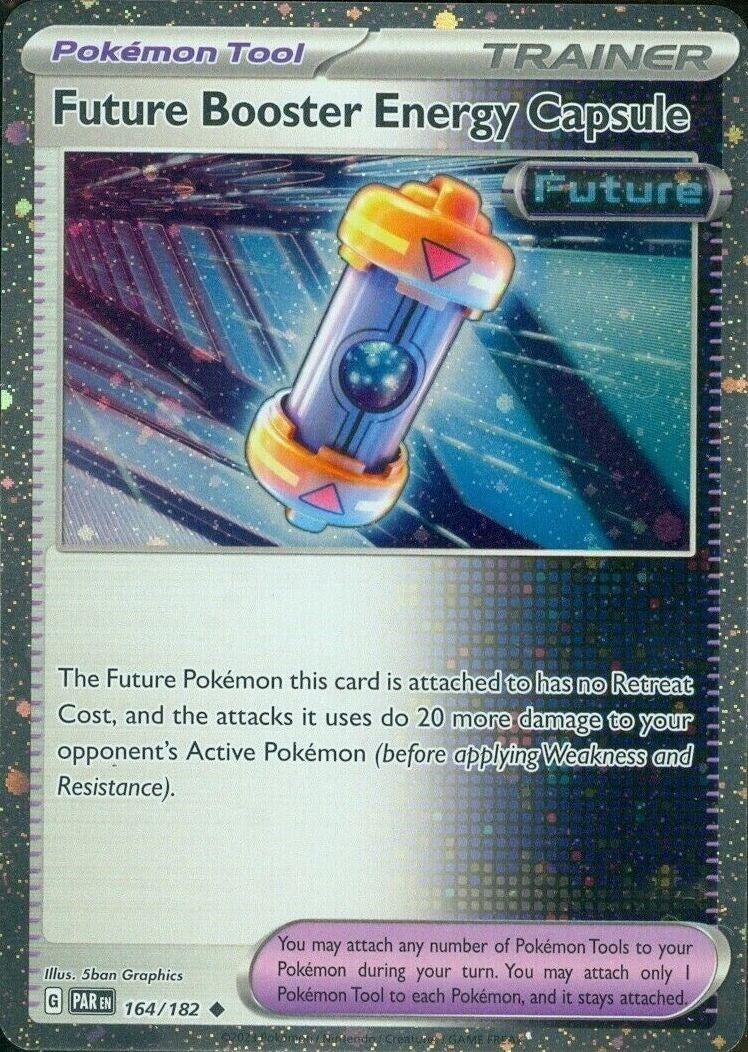 Future Booster Energy Capsule (164/182) (Cosmos Holo) [Scarlet & Violet: Paradox Rift] | Tables and Towers