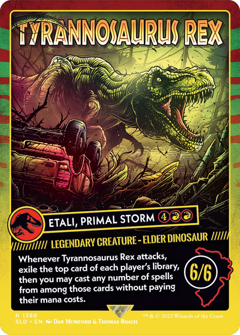 Tyrannosaurus Rex - Etali, Primal Storm [Secret Lair Drop Series] | Tables and Towers