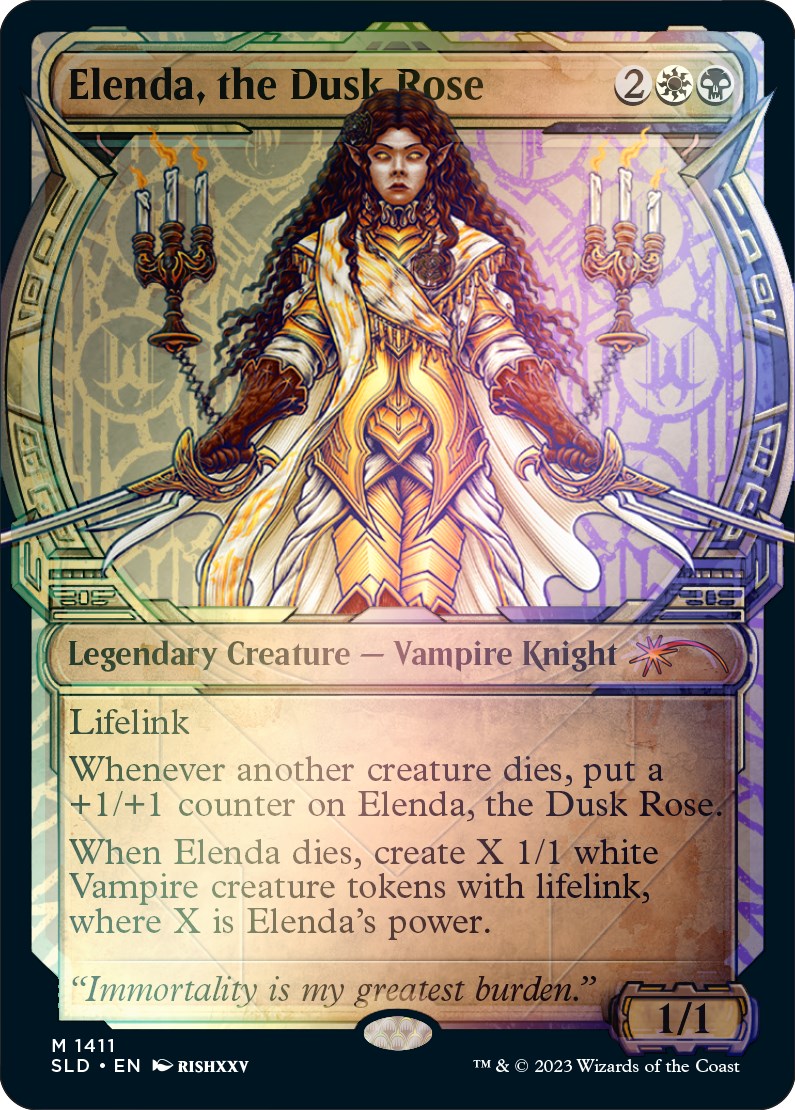 Elenda, the Dusk Rose (Rainbow Foil) [Secret Lair Drop Series] | Tables and Towers