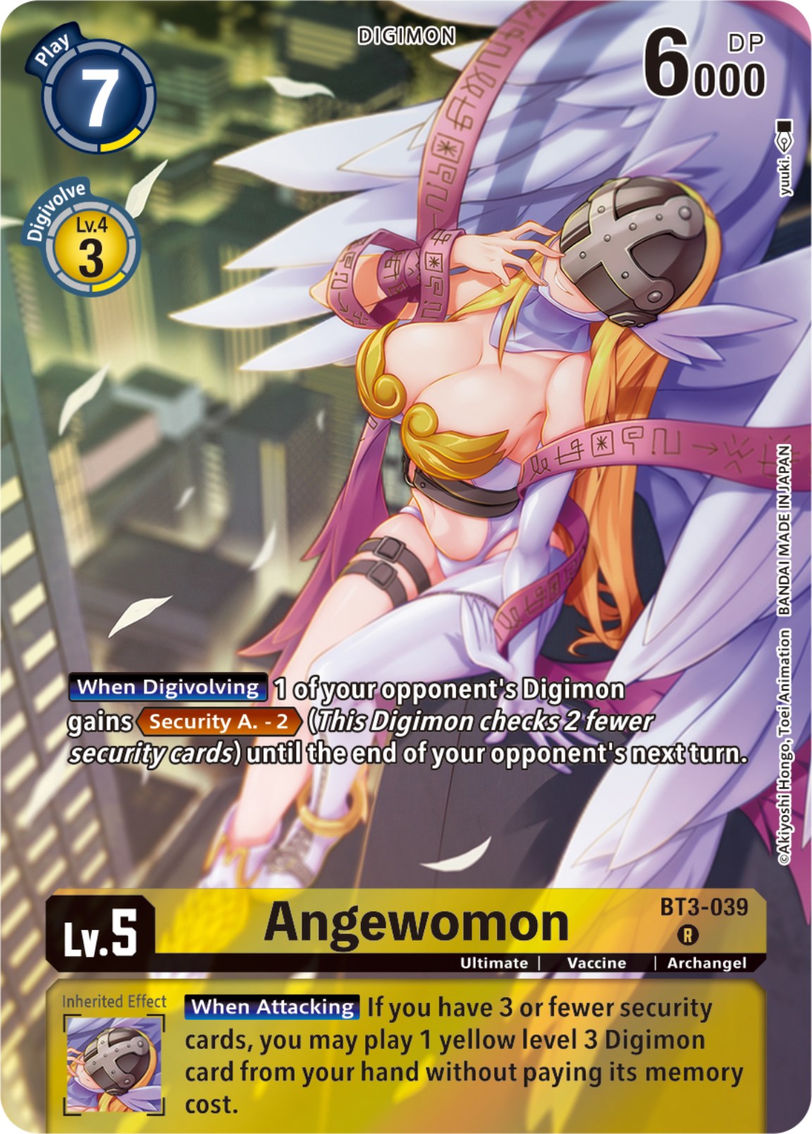 Angewomon [BT3-039] (Gift Box 2023) [Release Special Booster Promos] | Tables and Towers