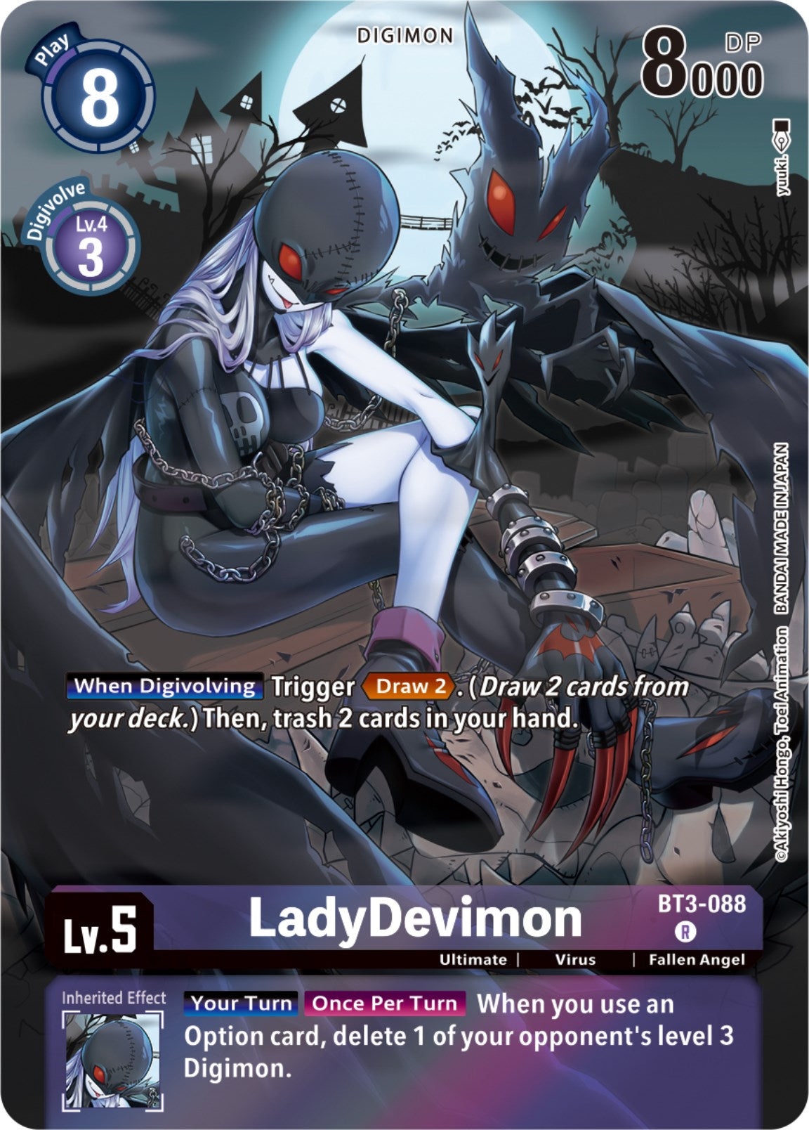 LadyDevimon [BT3-088] (Gift Box 2023) [Release Special Booster Promos] | Tables and Towers