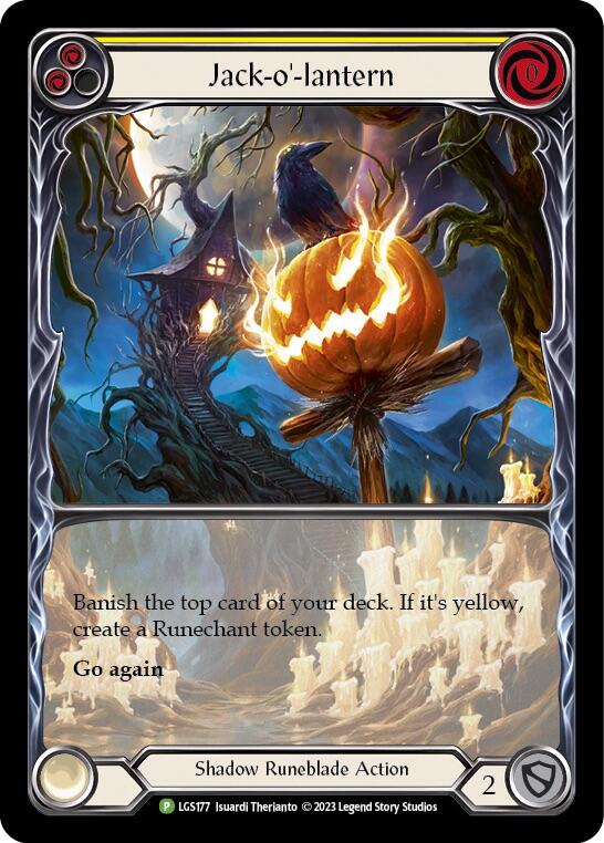 Jack-o'-lantern (Yellow) [LGS177] (Promo) | Tables and Towers