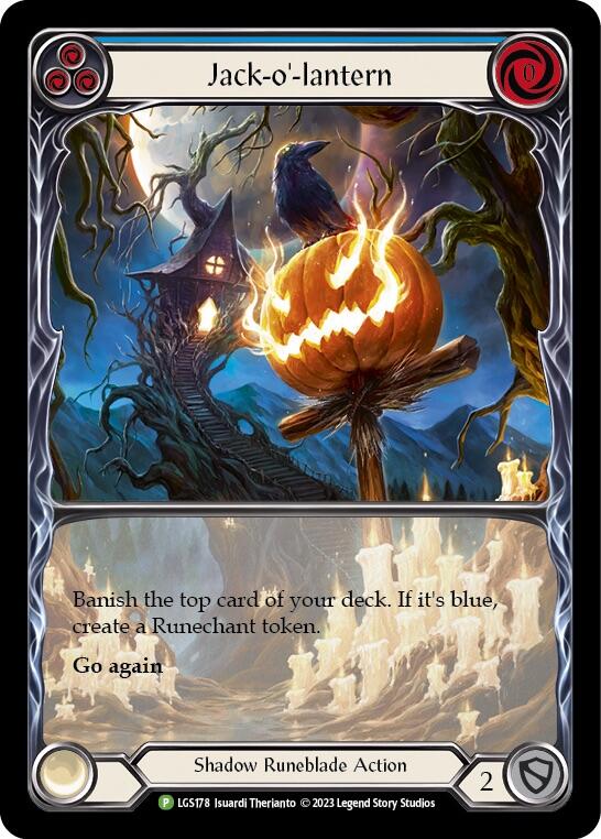 Jack-o'-lantern (Blue) [LGS178] (Promo) | Tables and Towers