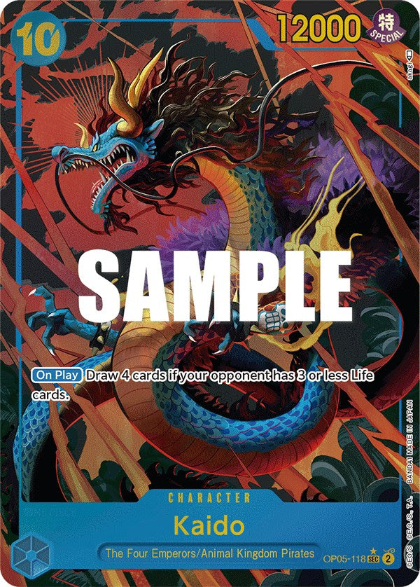 Kaido (Alternate Art) [Awakening of the New Era] | Tables and Towers