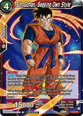 Son Gohan, Seeking Own Style (Zenkai Series Tournament Pack Vol.6) (P-555) [Tournament Promotion Cards] | Tables and Towers