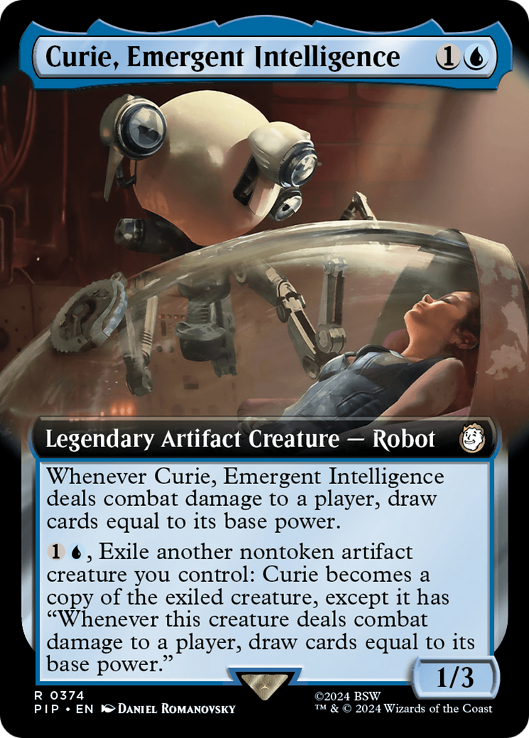 Curie, Emergent Intelligence (Extended Art) [Fallout] | Tables and Towers