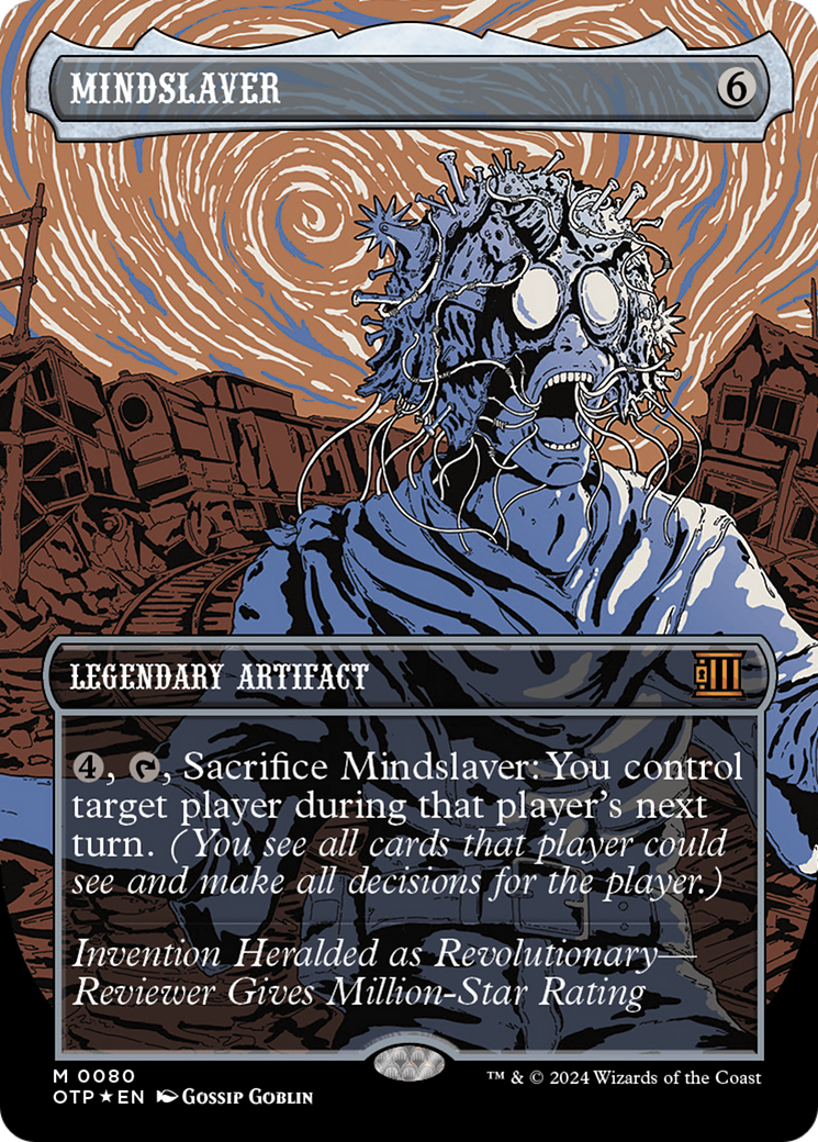 Mindslaver (Textured Foil) [Outlaws of Thunder Junction: Breaking News] | Tables and Towers