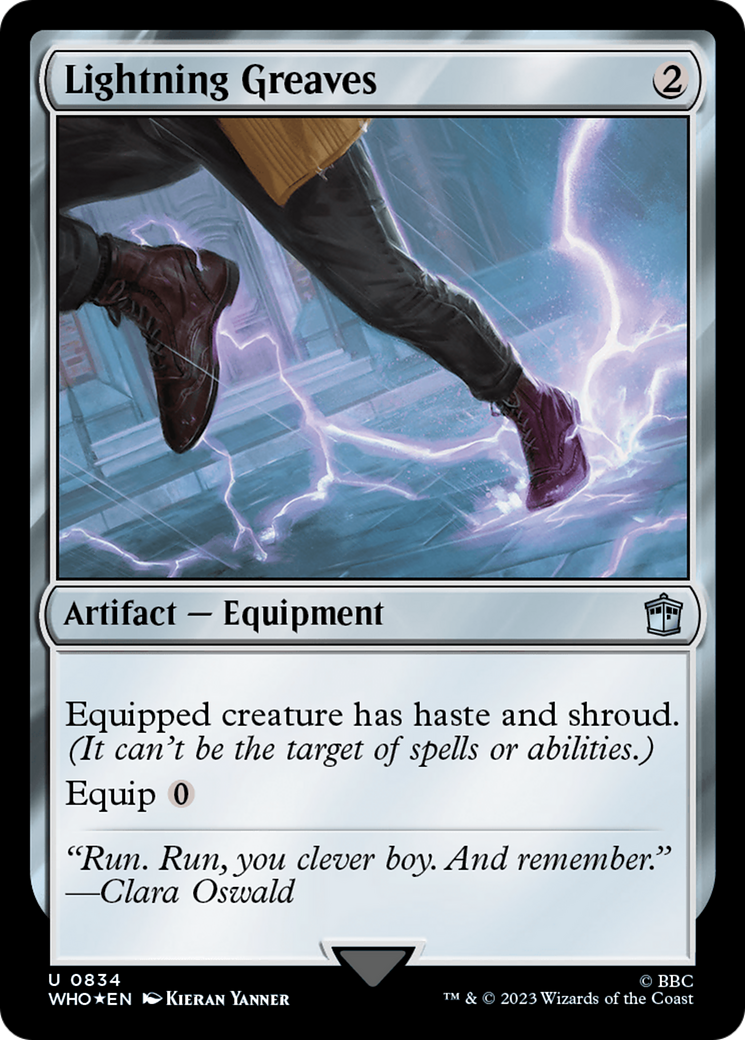 Lightning Greaves (Surge Foil) [Doctor Who] | Tables and Towers