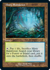 Misty Rainforest (Retro) [Modern Horizons 2] | Tables and Towers