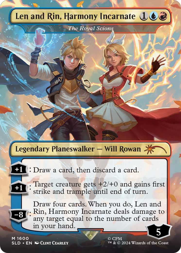 Len and Rin, Harmony Incarnate - The Royal Scions [Secret Lair Drop Series] | Tables and Towers