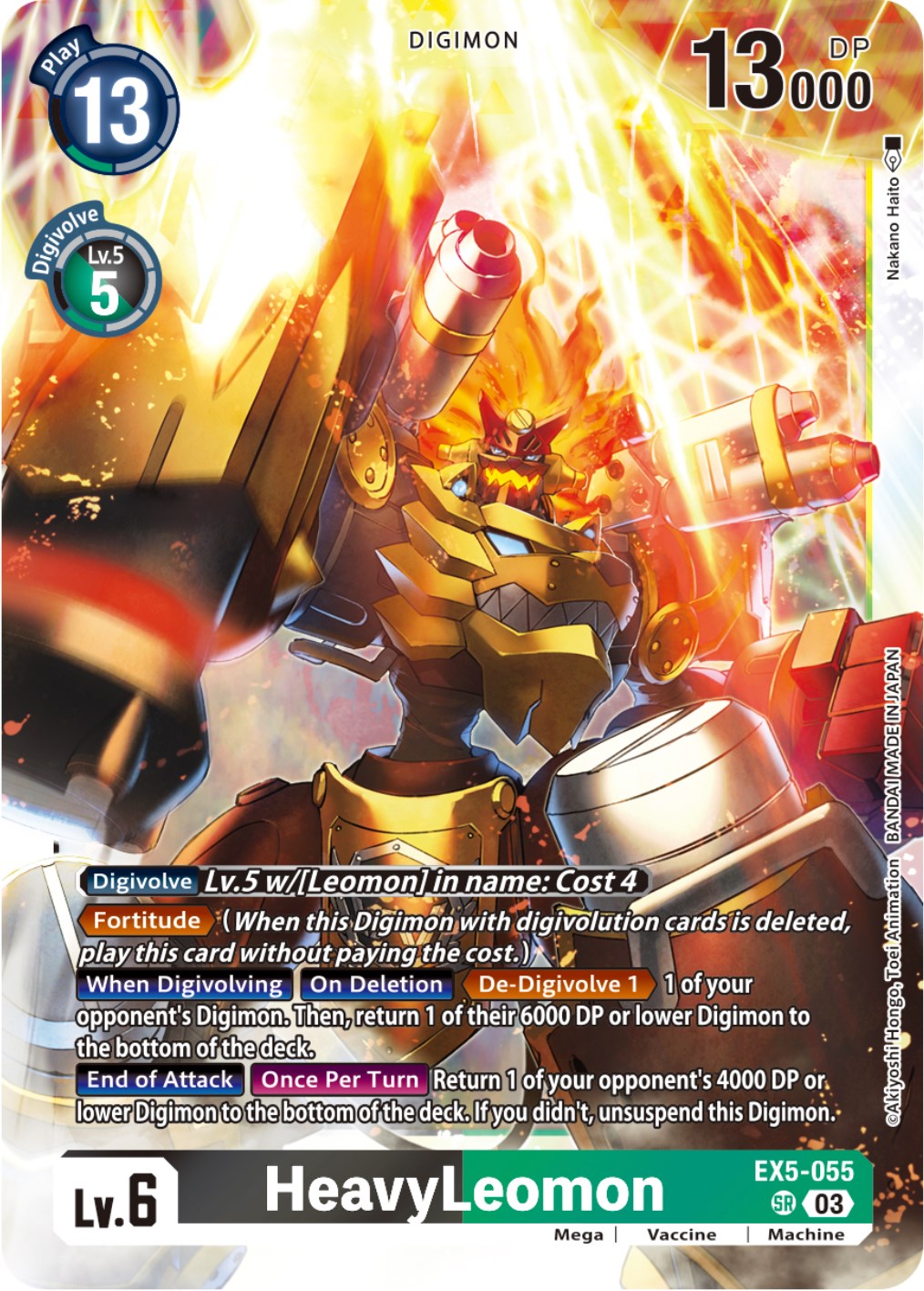 HeavyLeomon [EX5-055] [Animal Colosseum] | Tables and Towers