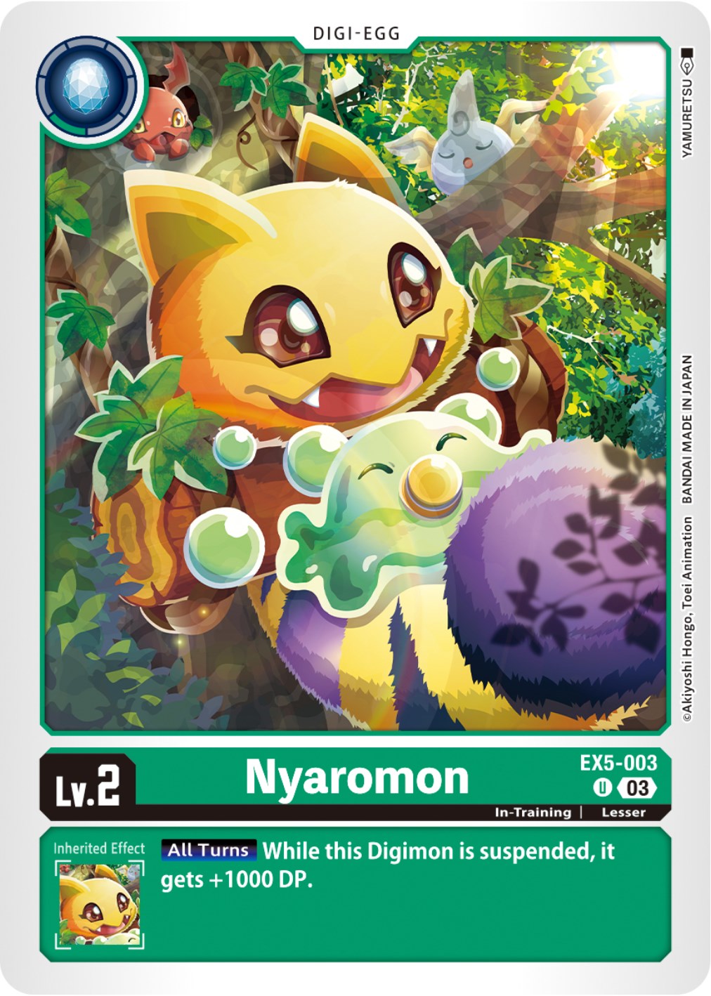 Nyaromon [EX5-003] [Animal Colosseum] | Tables and Towers