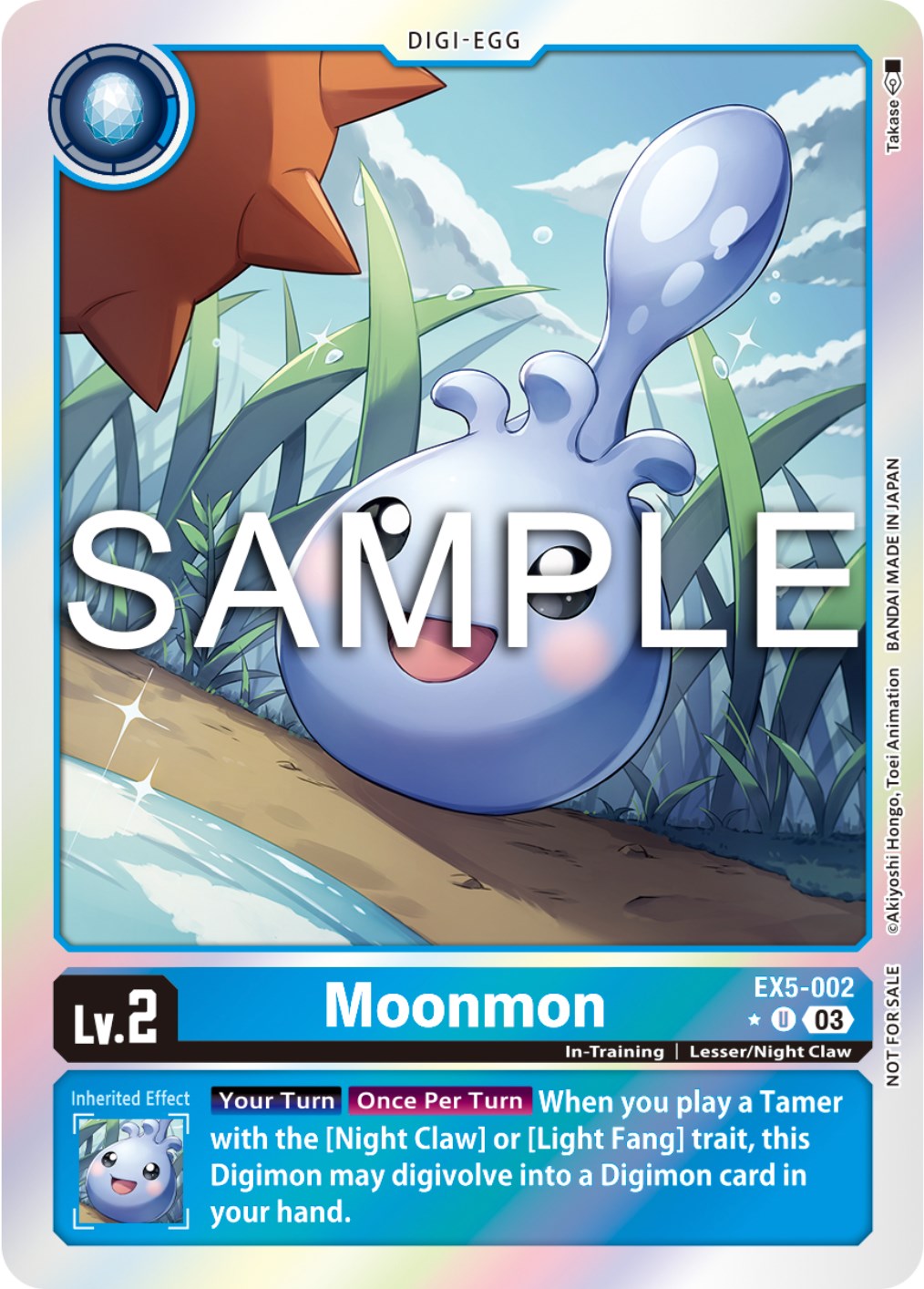 Moonmon [EX5-002] (Animal Colosseum Box Promotion Pack) [Animal Colosseum] | Tables and Towers