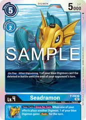 Seadramon [P-098] - P-098 (Limited Card Pack Ver.2) [Promotional Cards] | Tables and Towers