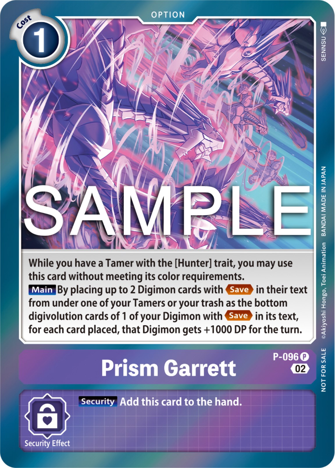 Prism Garrett [P-096] (3rd Anniversary Update Pack) [Promotional Cards] | Tables and Towers