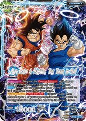 Son Goku // Son Goku & Vegeta, Tag Team in Hell (2023 Championship Finals) (BT22-031) [Tournament Promotion Cards] | Tables and Towers