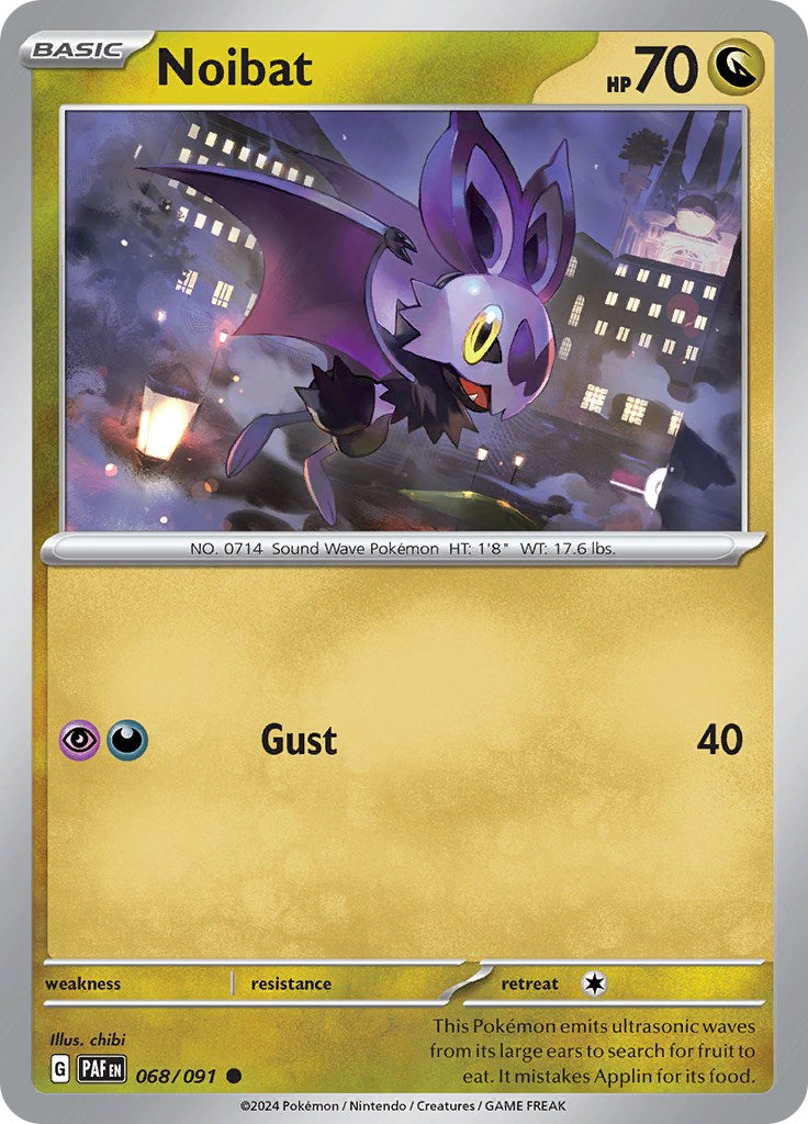 Noibat (068/091) [Scarlet & Violet: Paldean Fates] | Tables and Towers