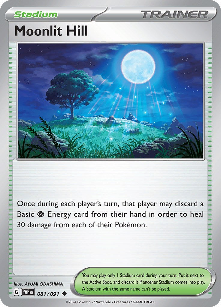 Moonlit Hill (081/091) [Scarlet & Violet: Paldean Fates] | Tables and Towers