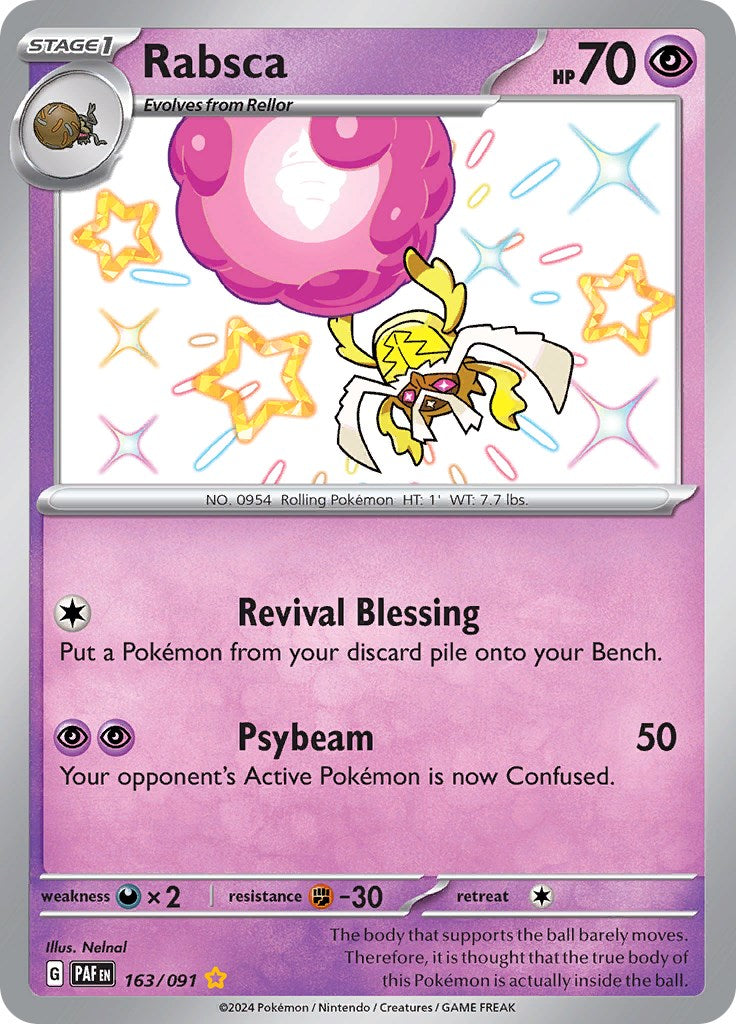 Rabsca (163/091) [Scarlet & Violet: Paldean Fates] | Tables and Towers