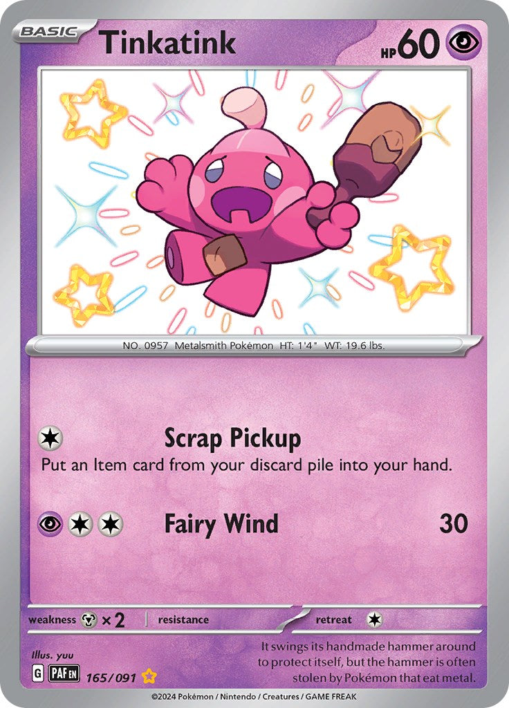 Tinkatink (165/091) [Scarlet & Violet: Paldean Fates] | Tables and Towers