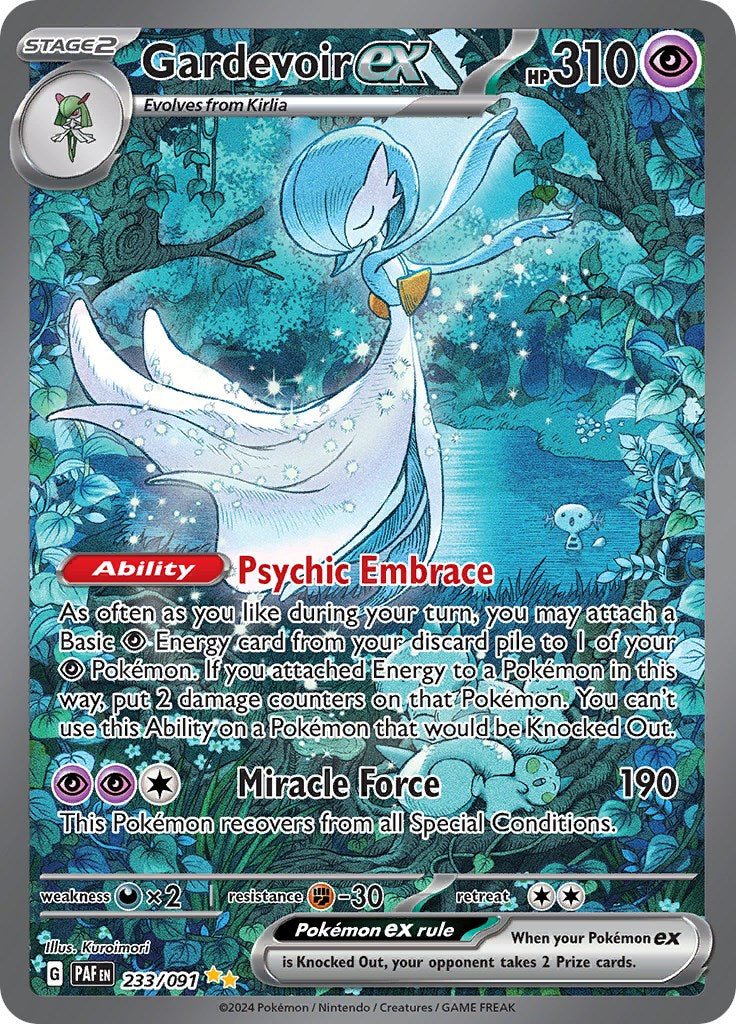 Gardevoir ex (086/198) - 233/091 [Scarlet & Violet: Paldean Fates] | Tables and Towers