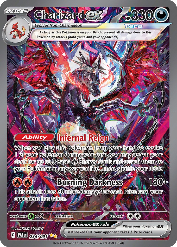 Charizard ex (234/091) [Scarlet & Violet: Paldean Fates] | Tables and Towers