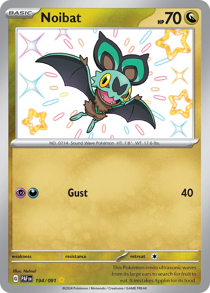 Noibat (194/091) [Scarlet & Violet: Paldean Fates] | Tables and Towers