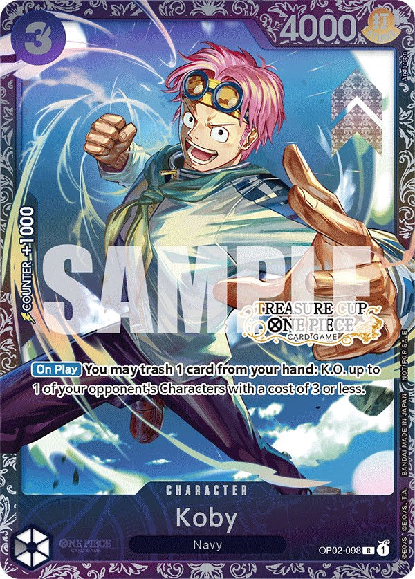 Koby (Treasure Cup) [One Piece Promotion Cards] | Tables and Towers