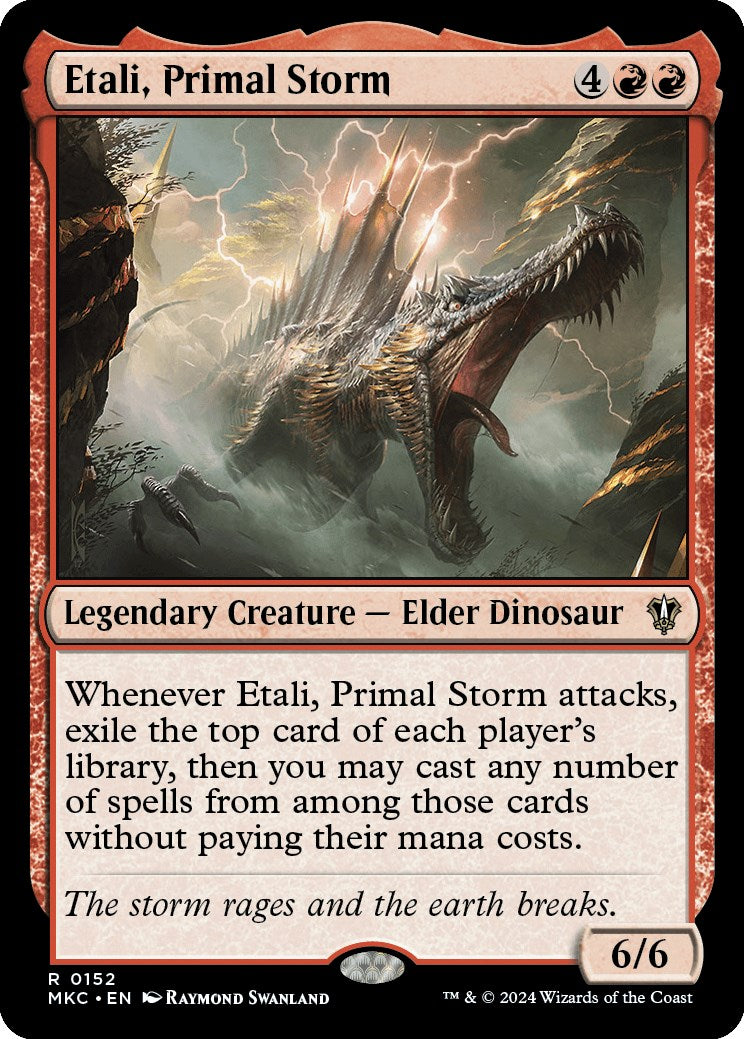 Etali, Primal Storm [Murders at Karlov Manor Commander] | Tables and Towers