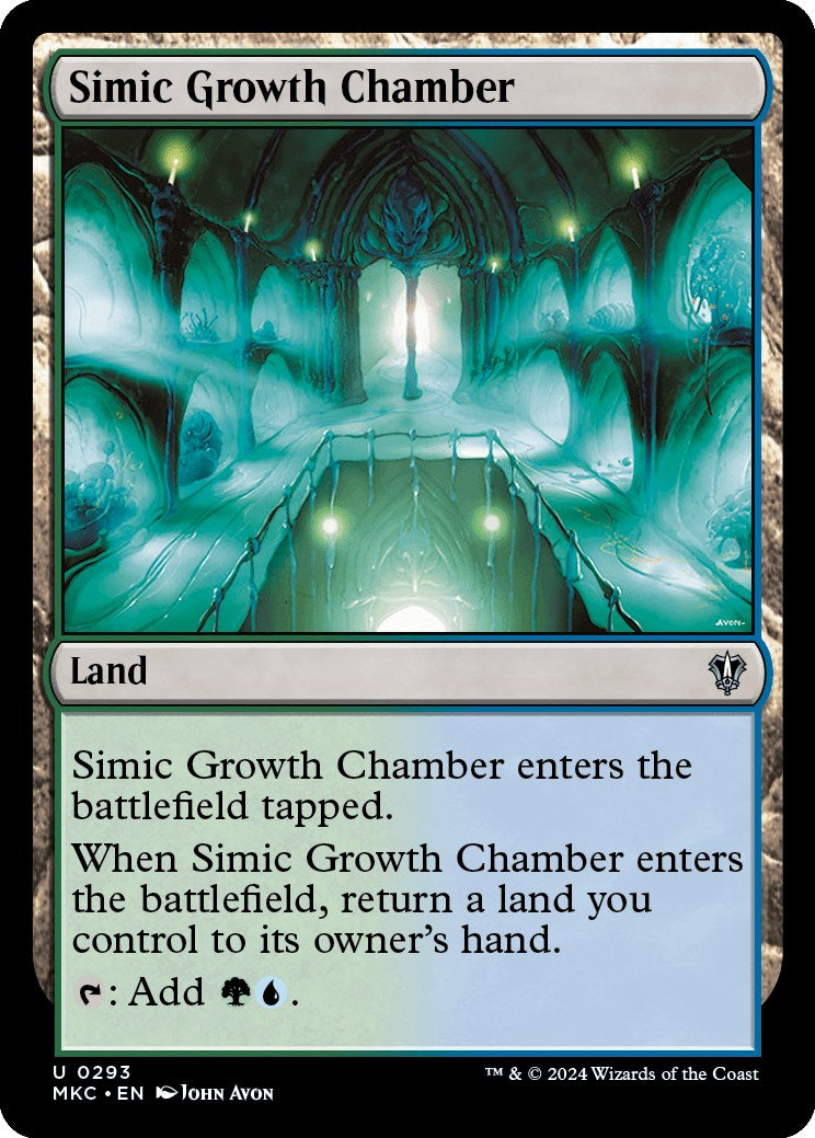 Simic Growth Chamber [Murders at Karlov Manor Commander] | Tables and Towers