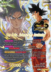 SSB Son Goku // Son Goku, Autonomous Awakening (2023 Worlds ZENKAI 06 Leader Set) (BT23-099) [Tournament Promotion Cards] | Tables and Towers