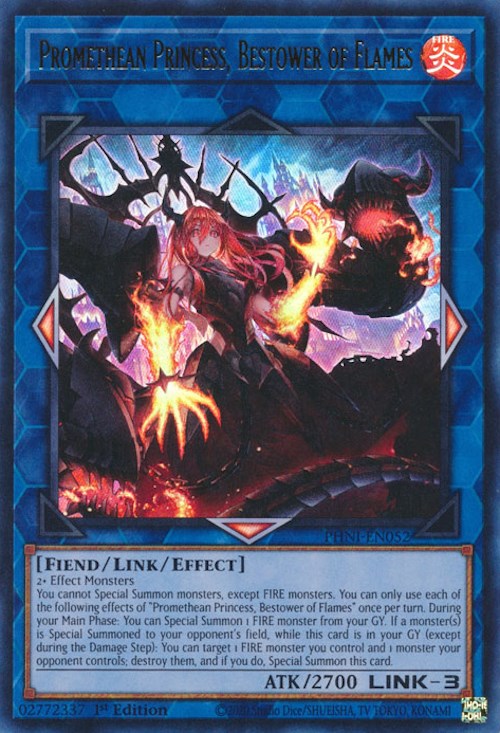 Promethean Princess, Bestower of Flames [PHNI-EN052] Ultra Rare | Tables and Towers