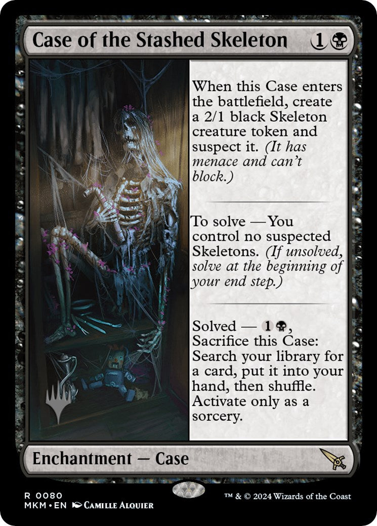 Case of the Stashed Skeleton (Promo Pack) [Murders at Karlov Manor Promos] | Tables and Towers